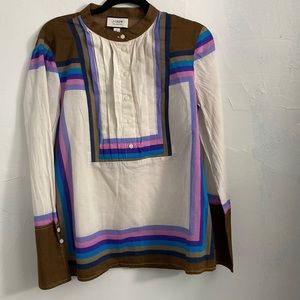 Very unique blouse is like a hippie style